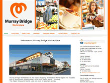 Tablet Screenshot of murraybridgemarketplace.com.au